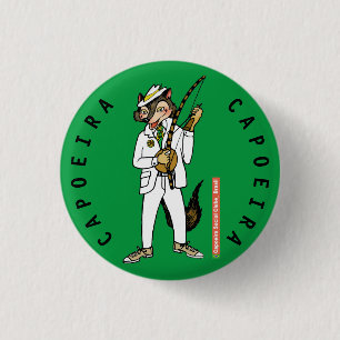 Boton Capoeirinha! Viva a Capoeira!! Button