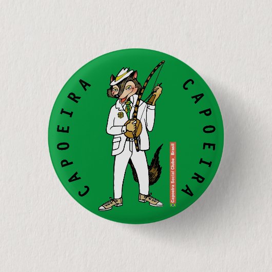 Boton Capoeirinha! Viva a Capoeira!! Button (Vorderseite)
