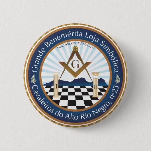 Boton Freemason CARN Amazonas Button (Vorderseite)