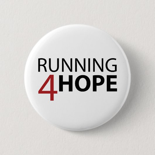 Bóton Running4Hope Button (Vorderseite)