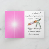 Botox Birthday Karte (Innenseite)