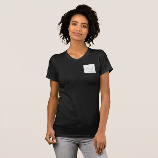 Botox-chemische Struktur T-Shirt (Vorne ganz)