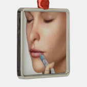 Botox Einspritzungen Ornament Aus Metall (Rechts)