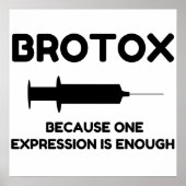 Botox Expression Poster (Vorne)