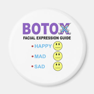 BOTOX Gesichtsausdruckführer Magnet