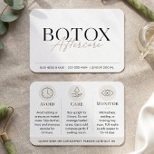 Botox-Nachbehandlung Beige Minimal Einfach Med Spa