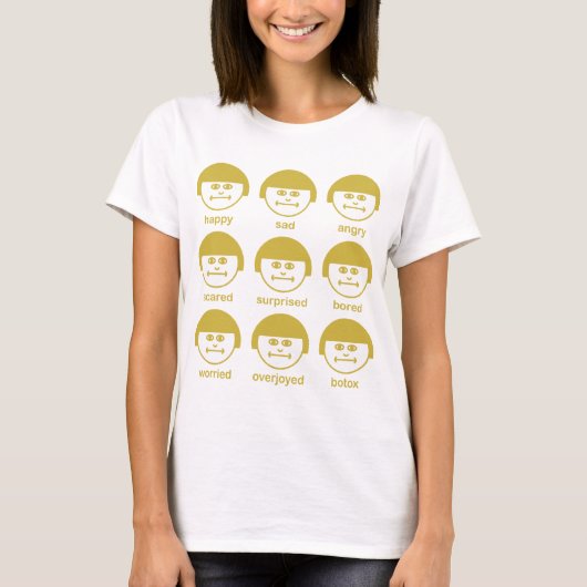 Botox Ocra der angepasste T - Shirt der (Vorderseite)