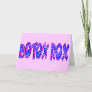 Lustige Uber Botox Karten Zazzle De