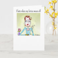 Emotional Rescue Geburtstagskarte Für Sie – Lustige Botox-Karte Mit Spruch | 12,7x22,9 Cm | 100% Recycelbar & Aus FSC-Papier