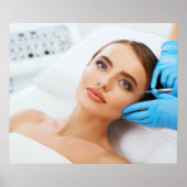 Botox und Einfüllspritzen durch einen ästhetischen Poster (Vorne)