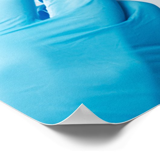 Botox und Einfüllspritzen durch einen ästhetischen Poster (Ecke)