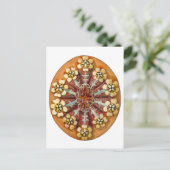 Botrylloides purpureus, Ernst Haeckel Kunst Postkarte (Stehend Vorderseite)