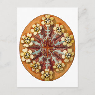 Botrylloides purpureus, Ernst Haeckel Kunst Postkarte