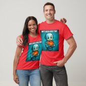 Bots brauchen Liebe auch - Herren Helles Rot T-Shirt (Unisex)