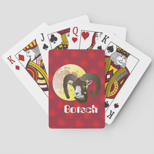 Botsch 21 mars fin 20 avrigl Gieu da chartas Spielkarten (Rückseite)