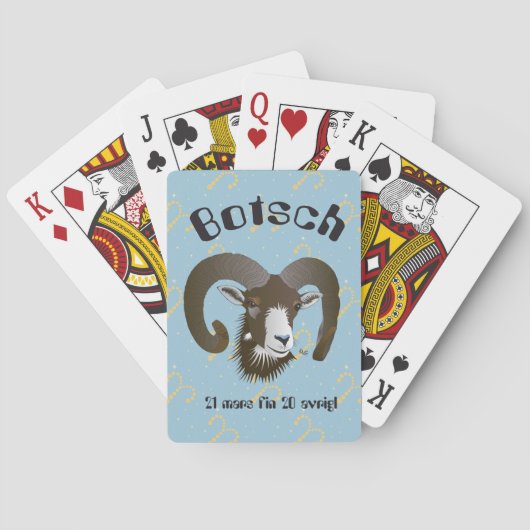 Botsch 21 mars fin 20 avrigl Gieu da chartas Spielkarten (Rückseite)
