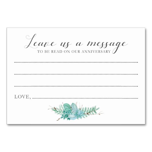 Botschaft an Britisch-bzw. Bräutigam-kulente Karte (Vorderseite)