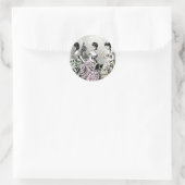 Botschaft Ball - Aufkleber (Tasche)