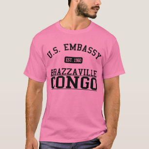 Botschaft Brazzaville, der Kongo T-Shirt
