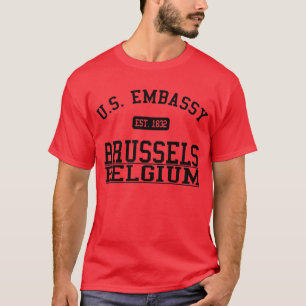Botschaft Brüssel, Königreich Belgien T-Shirt