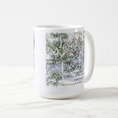 Botschaft der Kardinal aus der HimmelsTasse Kaffeetasse (VorderseiteRechts)