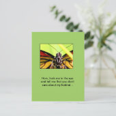 Botschaft des Monarchen Postkarte (Stehend Vorderseite)