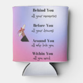 Botschaft für Absolventen eines Dosenkühlers Dosenkühler (Vorderseite)