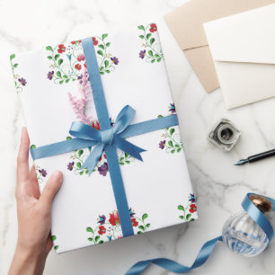 Botschaft für Vintage-Liebhaber Geschenkpapier