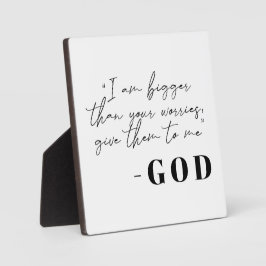 Botschaft Gottes Christliches Zeichen Fotoplatte