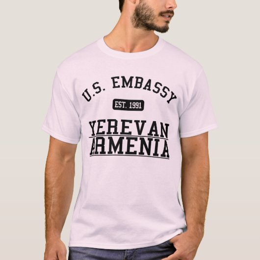 Botschaft Jerewan, Armenien T-Shirt (Vorderseite)