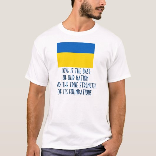 BOTSCHAFT Ukraine T-Shirt (Vorderseite)