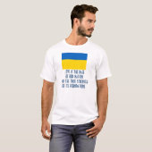 BOTSCHAFT Ukraine T-Shirt (Vorne ganz)