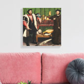 Botschafter, 1533 leinwanddruck (Insitu (Wohnzimmer))