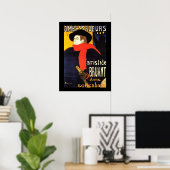 Botschafter Aristide Bruant in seinem Kabarett Poster (Heimbüro)