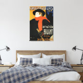 Botschafter Aristide Bruant von Lautrec Leinwanddruck (Insitu (Schlafzimmer))