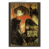 Botschafter, Aristide Bruant von Toulouse Lautrec (Vorne)