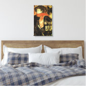 Botschafter, Aristide Bruant von Toulouse Lautrec Leinwanddruck (Insitu (Schlafzimmer))