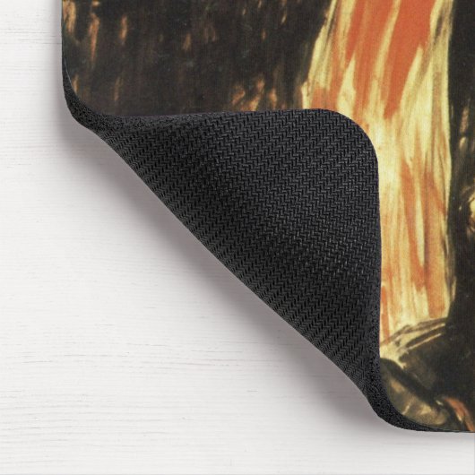 Botschafter, Aristide Bruant von Toulouse Lautrec Mousepad (Ecke)