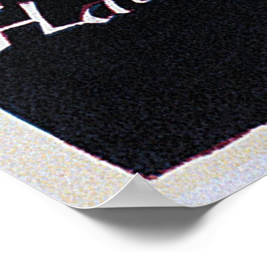 Botschafter Aristide Bruant von Toulouse Lautrec Poster (Ecke)