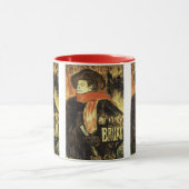 Botschafter, Aristide Bruant von Toulouse Lautrec Tasse (Zentrum)