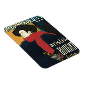 Botschafter, Artistide Bruant von Toulouse Lautrec Magnet (Rechte Seite)