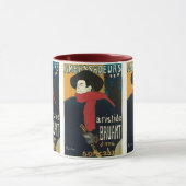 Botschafter, Artistide Bruant von Toulouse Lautrec Tasse (Zentrum)