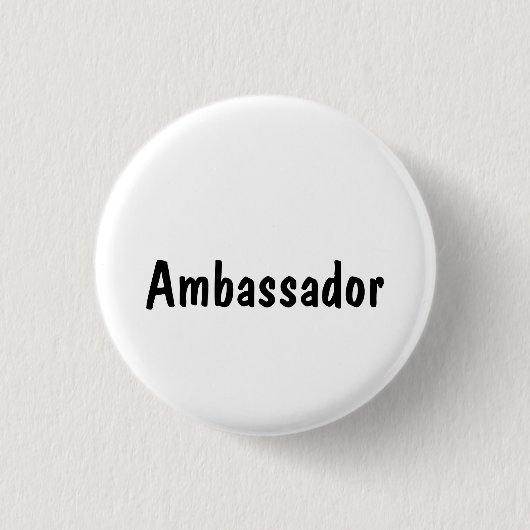 Botschafter Button (Vorderseite)