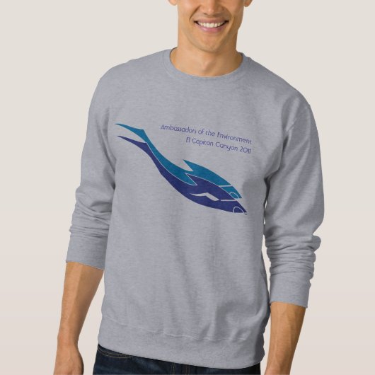 Botschafter der Schlucht Umwelt-EL Capitan Sweatshirt (Vorderseite)