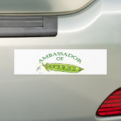 Botschafter des Erbsen-Autoaufklebers Autoaufkleber (Auf Auto)
