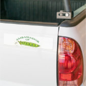 Botschafter des Erbsen-Autoaufklebers Autoaufkleber (Auf Lkw)