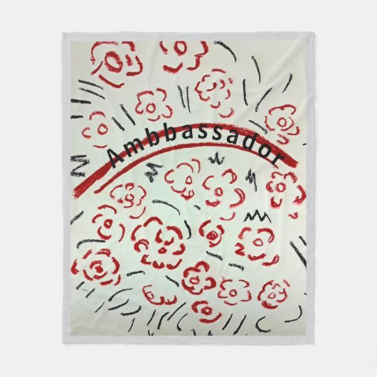 Botschafter Fleecedecke (Vorderseite)