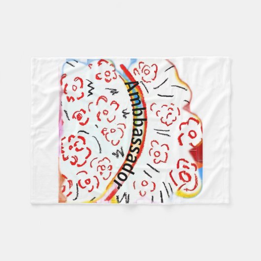Botschafter Fleecedecke (Vorderseite (Horizontal))