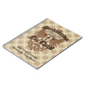 Botschafter For Christus, Korinther-Bibel-Vers Notizblock (Linke Seite)