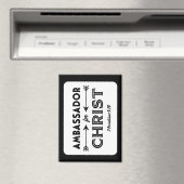 Botschafter für Christliche Schrift Slogan Magnet (In Situ (Geschirrspüler))
